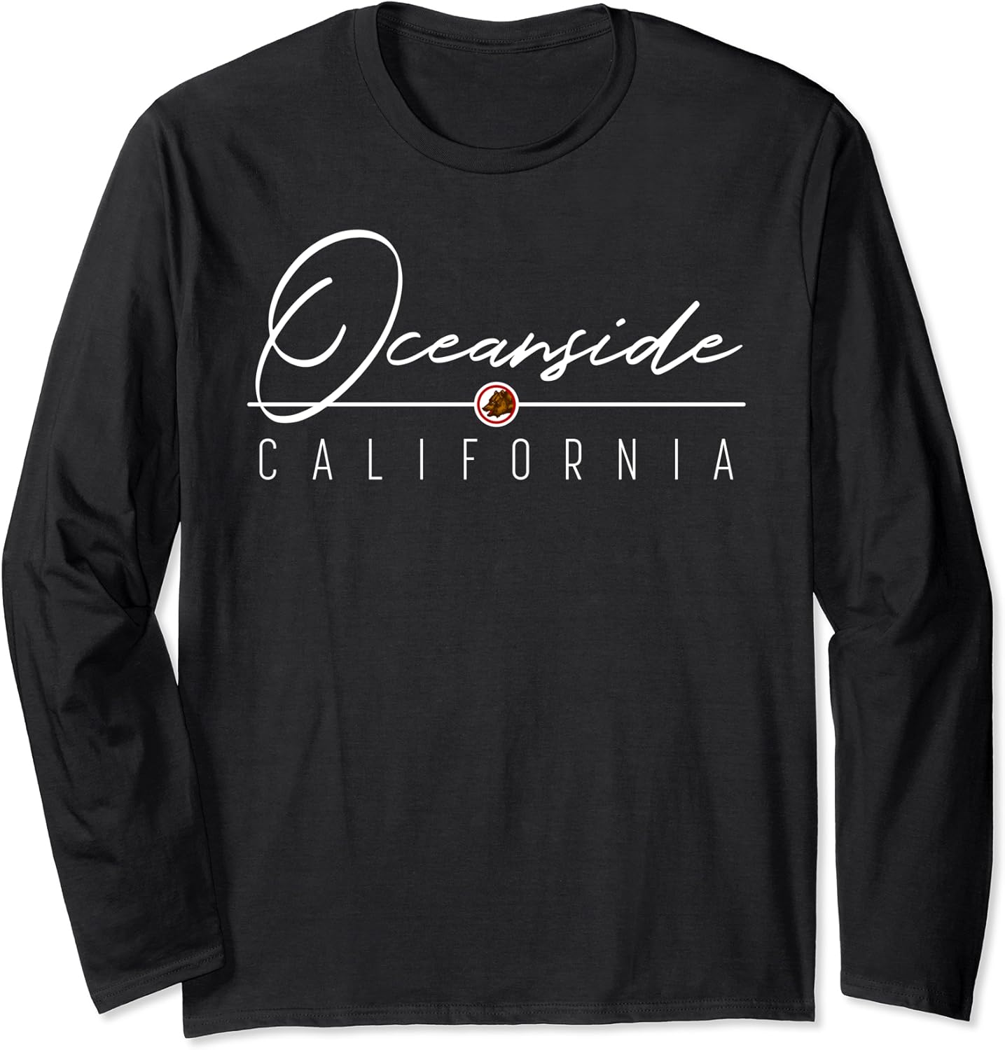 Oceanside CA Long Sleeve TShirt Clothing, Shoes & Jewelry